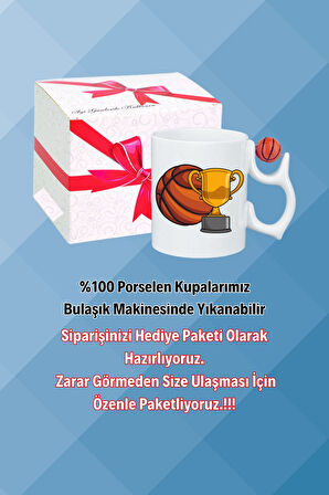 Basketboll Toplu Basket Sever Kupa Bardak Çay Kahve Fincanı-10