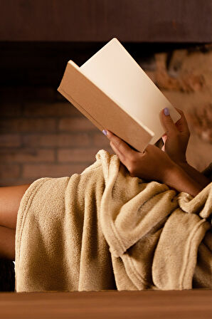 Kamp Gecesi Tv Battaniyeli Opsiyonel Dekoratif Araç İçi Yastık