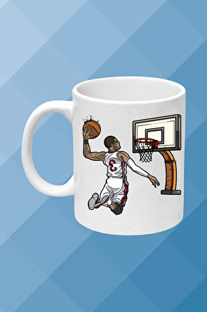 Basketboll Temalı Basket Sever Kupa Bardak Çay Kahve Fincanı-2