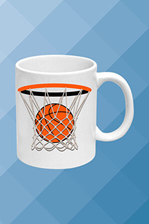 Basketboll Temalı Basket Sever Kupa Bardak Çay Kahve Fincanı-4
