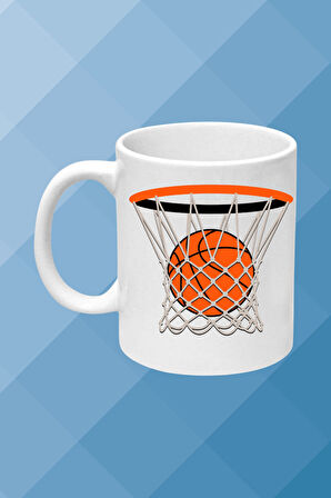 Basketboll Temalı Basket Sever Kupa Bardak Çay Kahve Fincanı-4