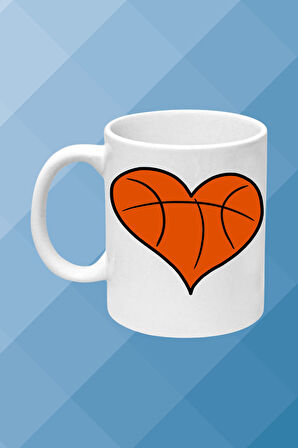 Basketboll Temalı Basket Sever Kupa Bardak Çay Kahve Fincanı-9