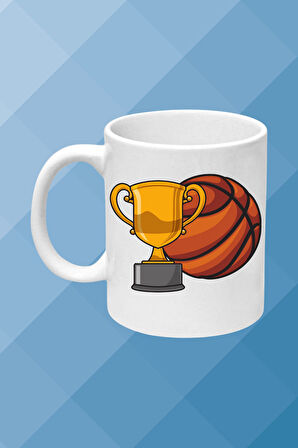 Basketboll Temalı Basket Sever Kupa Bardak Çay Kahve Fincanı-10