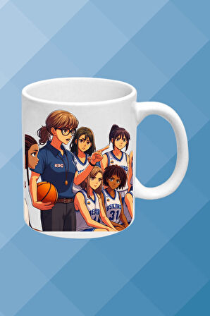 Basketboll Temalı Basket Sever Kupa Bardak Çay Kahve Fincanı Oyuncu Koçu-15