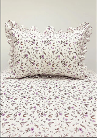 FIRFIRLI YASTIKLI ÇARŞAF SETİ