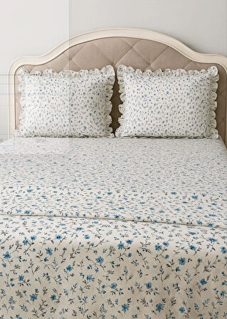 FIRFIRLI YASTIKLI ÇARŞAF SETİ