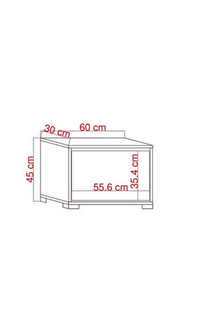 TEK KAPAK AYAKKABILIK - ATLANTIK ÇAM 