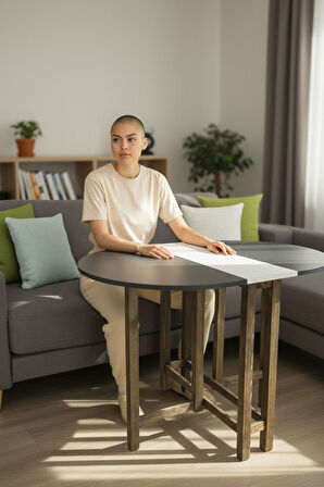 Katlanır Kanatlı Masa Yemek Masası Çalışma Masası Mutfak Masası REMBRANDT