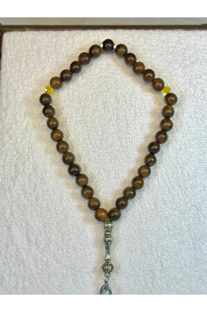 Çin Armut Ağacı Tesbih Küre Kesim 8 Mm T-38