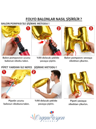 Baby Shower Cinsiyet Partisi | Pembe Mavi Konfeti Balon Seti Kalp Folyo | Helyum Uyumlu Parti Seti