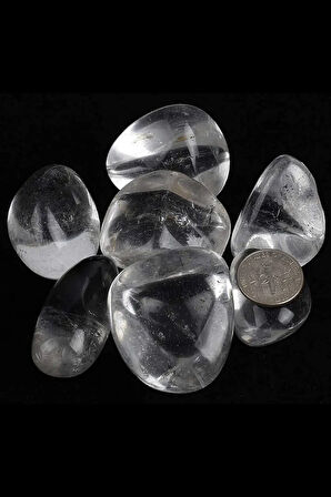 Sertifikalı A+ Cilalı Doğal Kristal Kuvars Taşı Kütle