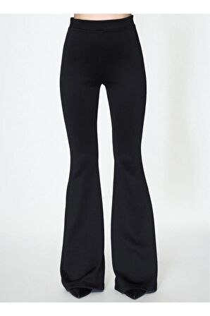 Ispanyol Paça Yüksek Bel Tayt Pantolon