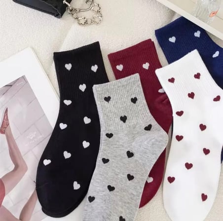 5'li Ekonomik Paket Kolej Tenis Çorap Set