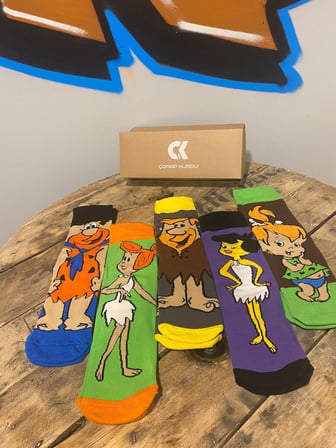 5'li Renkli Desenli Eğlenceli Çorap Set