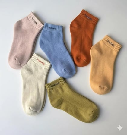 6'lı Kışlık Kalın Termal Tenis Çorap Set