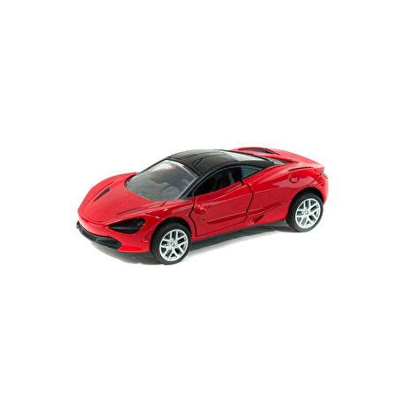 Çek Bırak Metal Araba McLaren 12 Cm Kırmızı