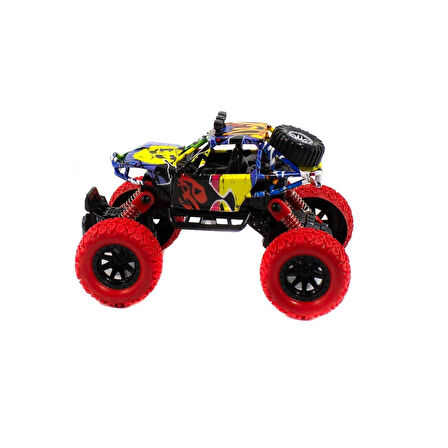 Çek Bırak Renkli Rock Crawler Off Road Araba