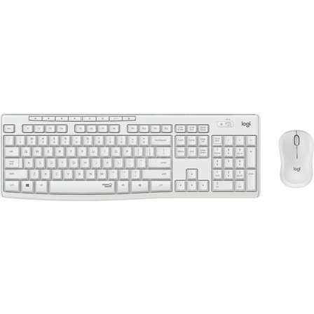 LOGITECH MK295 Q TR SESSİZ KABLOSUZ KLAVYE MOUSE SET BEYAZ 920-010089
