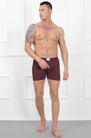 Erkek Penye Boxer Kiremit MERY WOMAN