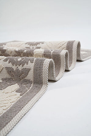 Pamuklu Kaymaz Taban Dikdörtgen Banyo Paspası – Yüksek Emici Pamuk Dokuma Banyo Halısı 50 x 80 Ölçülerinde