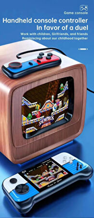  Oyun Konsolu Yeni Nesil El Atarisi Nostalji Oyun Tv Bağlantılı 2.Kişi Oynayabilen Atari