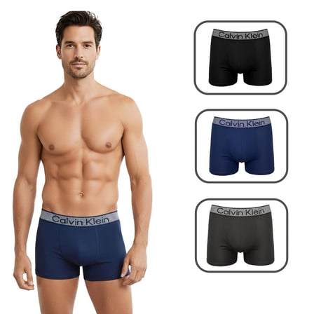 Calvin Klein 3'Lü Erkek Boxer Set