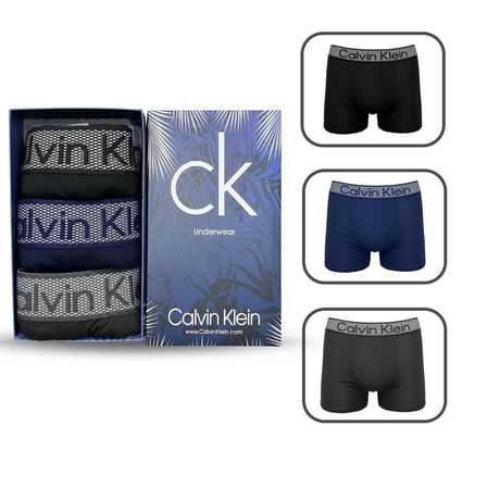 Calvin Klein 3'Lü Erkek Boxer Set