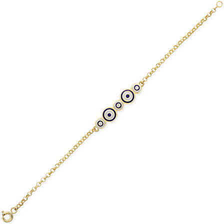 Nazar Boncuklu Çocuk Bilekliği (CKN0049)