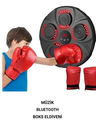 CKSporAkıllı Boks Eğitim Tahtası Boks Egzersiz Aleti Bluetooth Bağlantılı Boks Çalışma  Aleti 