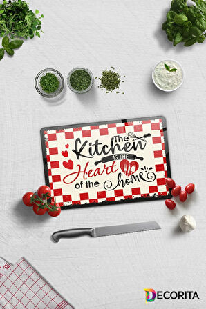 Cam Kesme Tahtası - Cam Kesme Tablası | Kitchen Heart | 20cm x 30cm