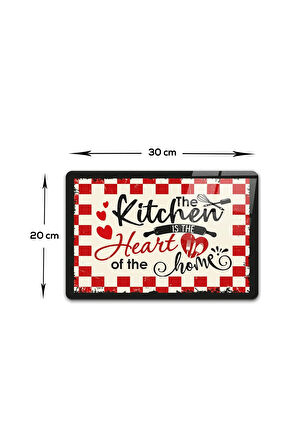 Cam Kesme Tahtası - Cam Kesme Tablası | Kitchen Heart | 20cm x 30cm