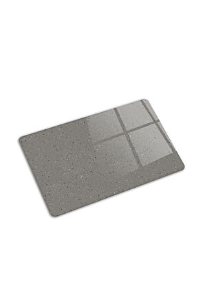 Cam Kesme Tahtası - Cam Kesme Tablası | Seramik Desen - Koyu Fon | 20cm x 30cm
