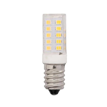 Clan Led 3w Kapsül Ampul Günışığı ( 5 Adet) E14 Duylu Led Ampul Avize Ampulü 220v Ampul