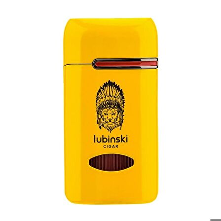 Lubinski 1li Torch Sarı Puro Çakmağı (8191AT)