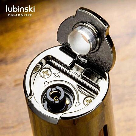 Lubinski 3lü Torch Siver Puro Çakmağı (8193AT)