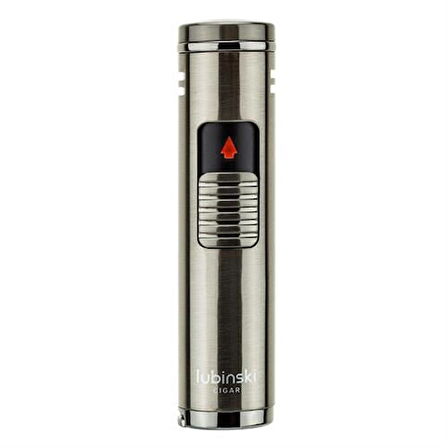 Lubinski 3lü Torch Gunmetal Puro Çakmağı (8194AT)