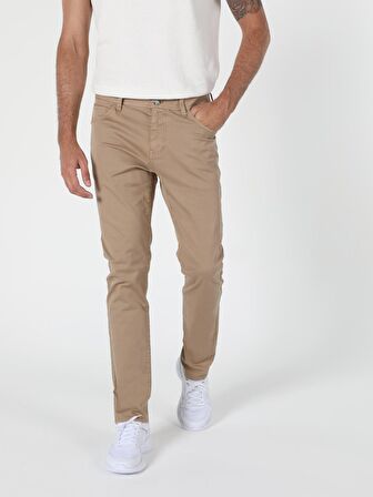 Straight Fit Düşük Bel Erkek Pantolon