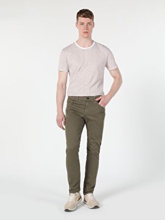 Straight Fit Düşük Bel Erkek Pantolon