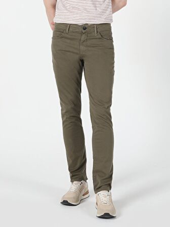 Straight Fit Düşük Bel Erkek Pantolon