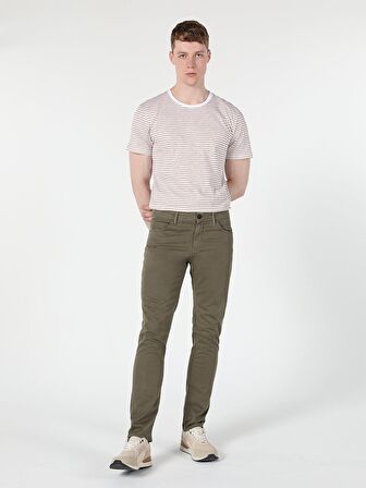Straight Fit Düşük Bel Erkek Pantolon