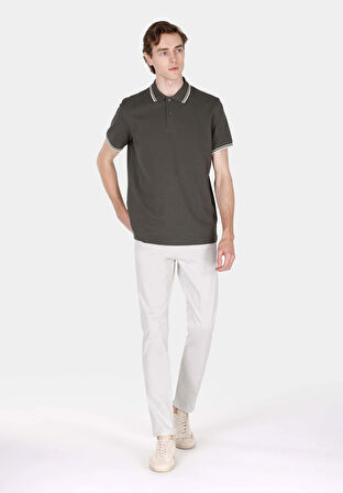 Straıght Fıt Düşük Bel Düz Paça Erkek Taş  Pantolon