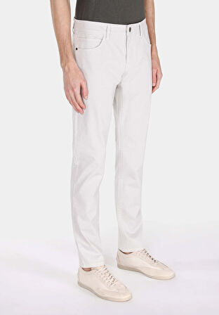 Straıght Fıt Düşük Bel Düz Paça Erkek Taş  Pantolon