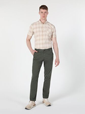 Slim Fit Orta Bel Erkek Pantolon