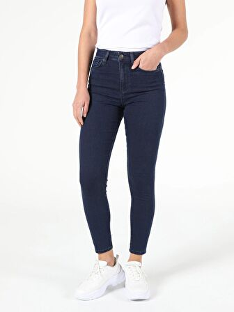 760 Dıana Yüksek Bel Dar Paça Super Slim Fit Jean Kadın Jean Pantolon Cl1054493