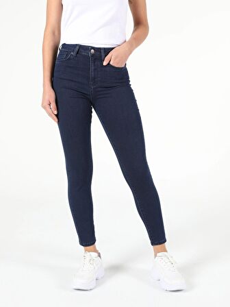 760 Dıana Yüksek Bel Dar Paça Super Slim Fit Jean Kadın Jean Pantolon Cl1054493