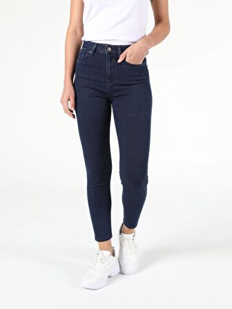 760 Dıana Yüksek Bel Dar Paça Super Slim Fit Jean Kadın Jean Pantolon Cl1054493