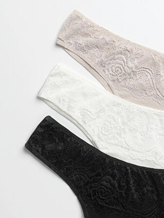 Comfort Fit  Kadın Çok Renkli Boxer