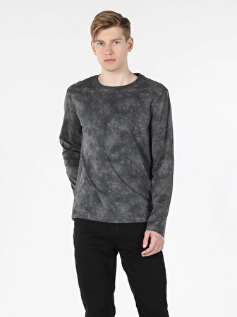 Antrasit Erkek Tshirt U.kol