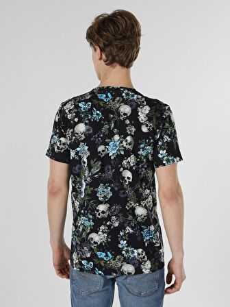 Çok Renkli Erkek Tshirt K.kol