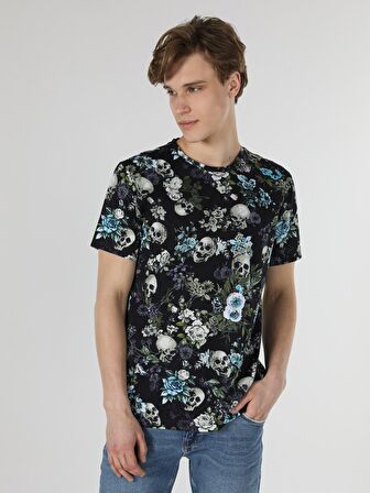 Çok Renkli Erkek Tshirt K.kol